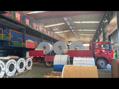 لون مخصص لفائف الألومنيوم المقوى بـ PVDF مقاومة للطقس 0.2mm-3.0mm