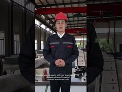 لفائف الألومنيوم المطلي بالصبغة PVDF مع مقاومة كيميائية